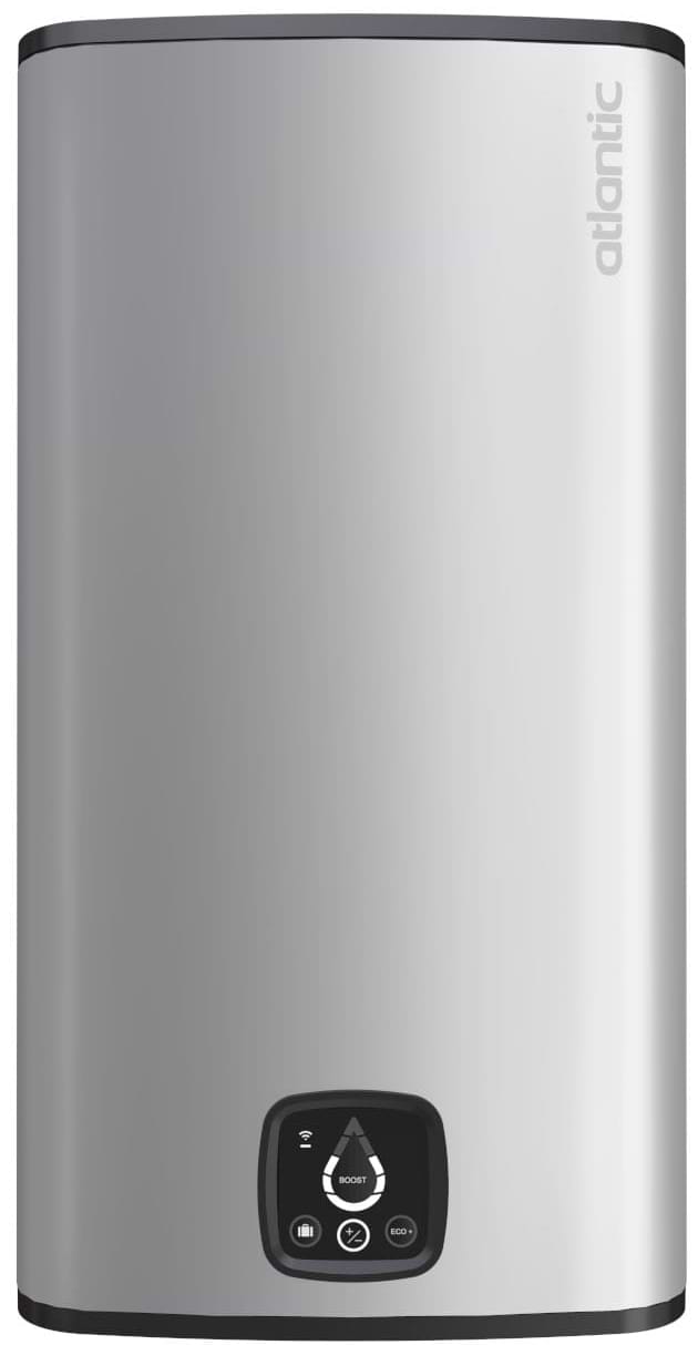 Водонагрівач Atlantic Steatite Cube WI-FI ES-VM 100 S4 C2 WD (2400W) Silver - Фото 1