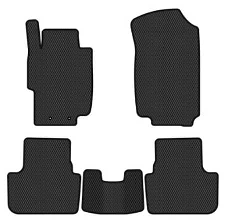 EVA коврики в салон авто EVAtech для Accord MT (Electric seats) Honda 2003-2008 7 поколение Sedan EU HA13170CV5LA2RBB