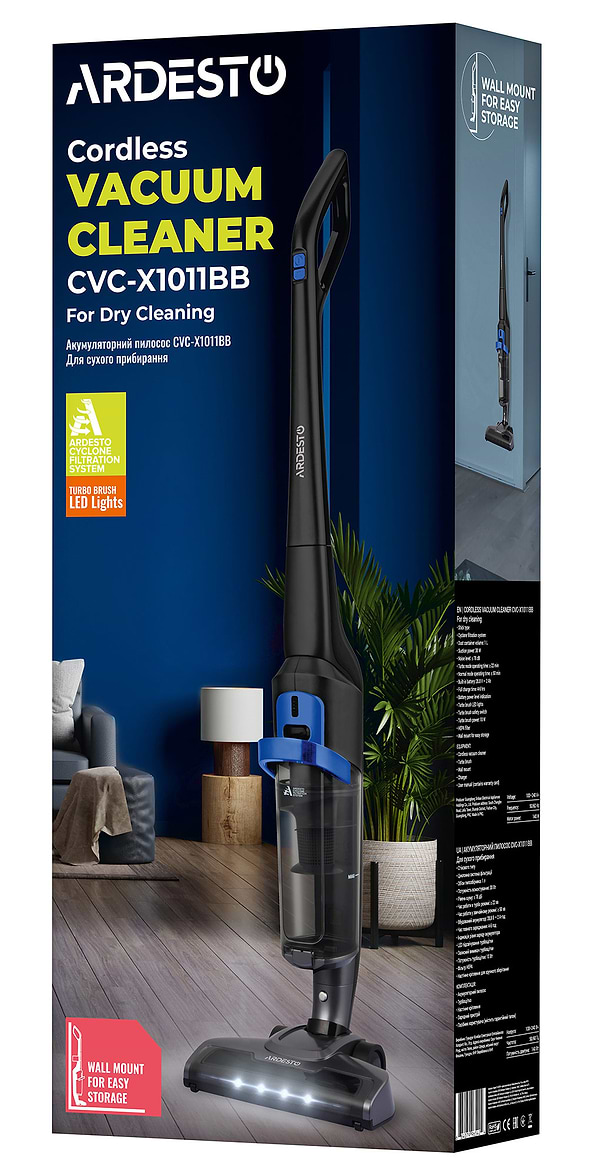 Фото - Пилосос ручний для дому Ardesto CVC-X1011BB