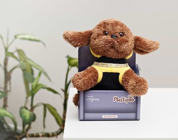 Фото - М'яка іграшка Tigres Собачка Мальтіпу Бі (СО-0119)