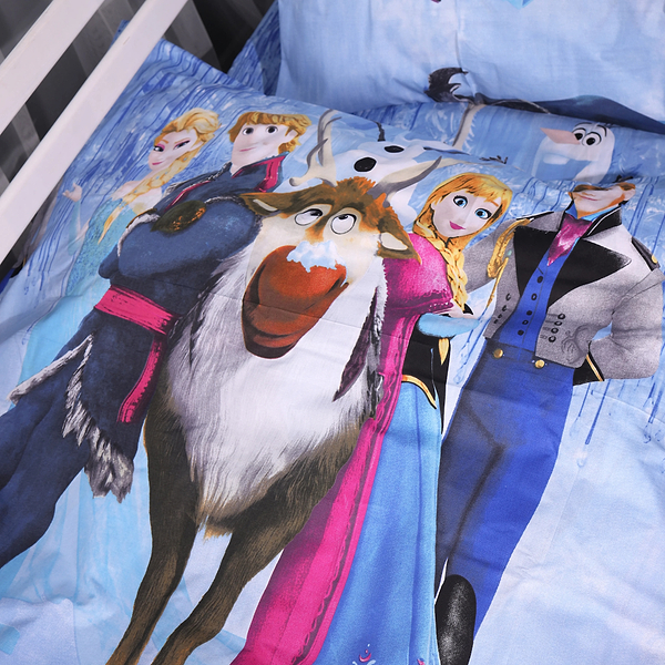 Фото - Комплект постельного белья MirSon King Size 220х240 см 17-0894 Frozen Team Ranforce Elite (2200012392669)