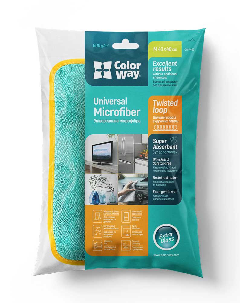 Серветка побутова Colorway 600 gsm 40х40 см (CW-4460)