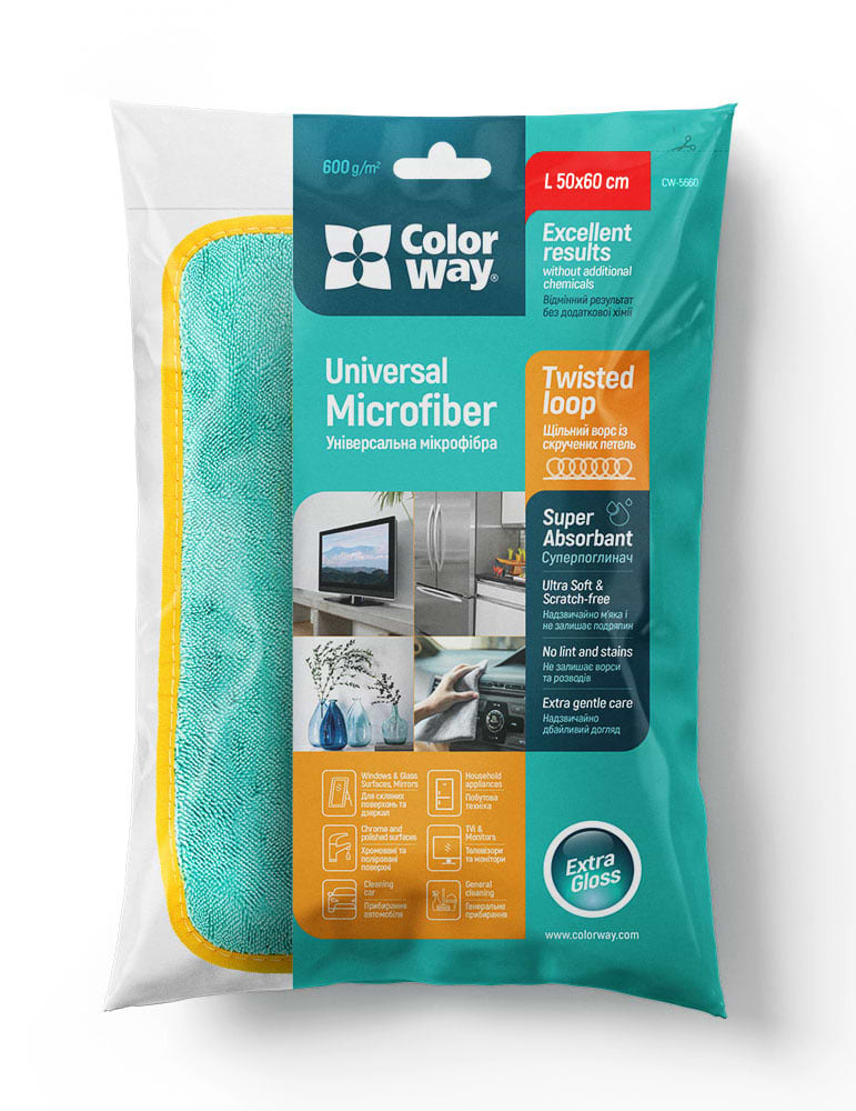 Серветка побутова Colorway 600 gsm 50х60 см (CW-5660)