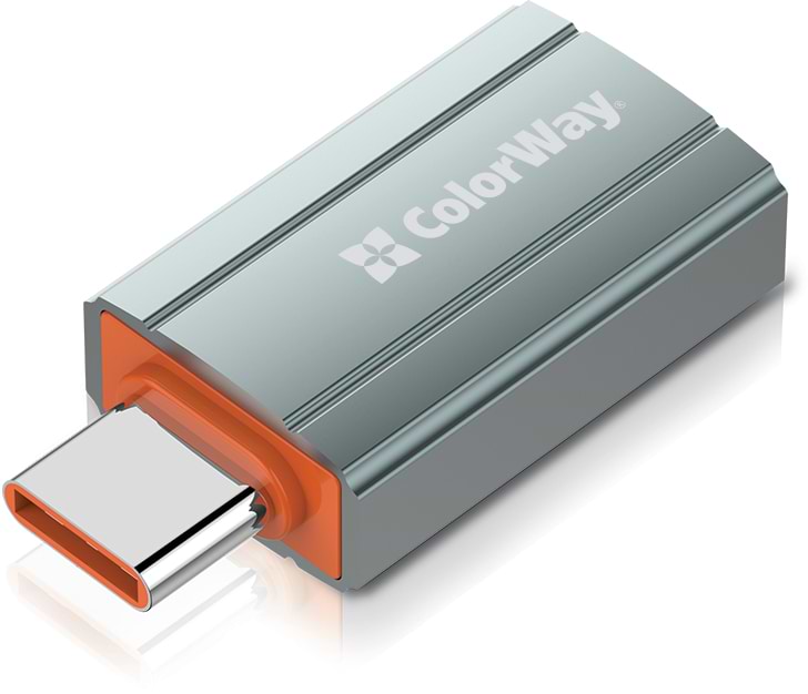 Перехідник Colorway USB-A to Type-C (CW-AD-AC) - Фото 1