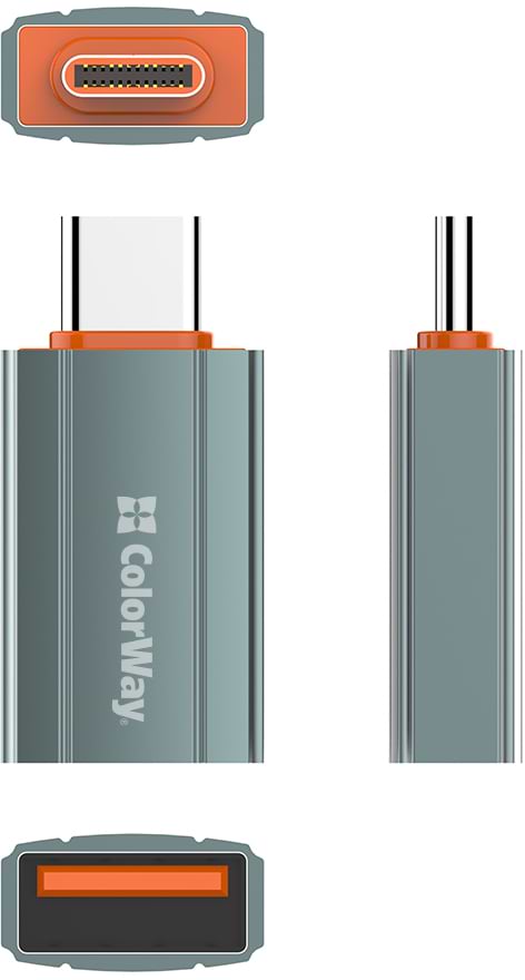 Фото - Перехідник Colorway USB-A to Type-C (CW-AD-AC)