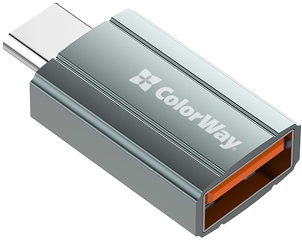 Фото - Перехідник Colorway USB-A to Type-C (CW-AD-AC)