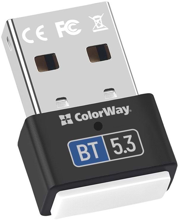 Фото - Адаптер сети Bluetooth USB Colorway Bluetooth BT 5.3 (CW-AD-BT53)