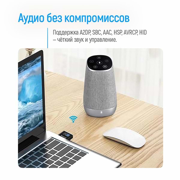 Фото - Адаптер сети Bluetooth USB Colorway Bluetooth BT 5.3 (CW-AD-BT53)