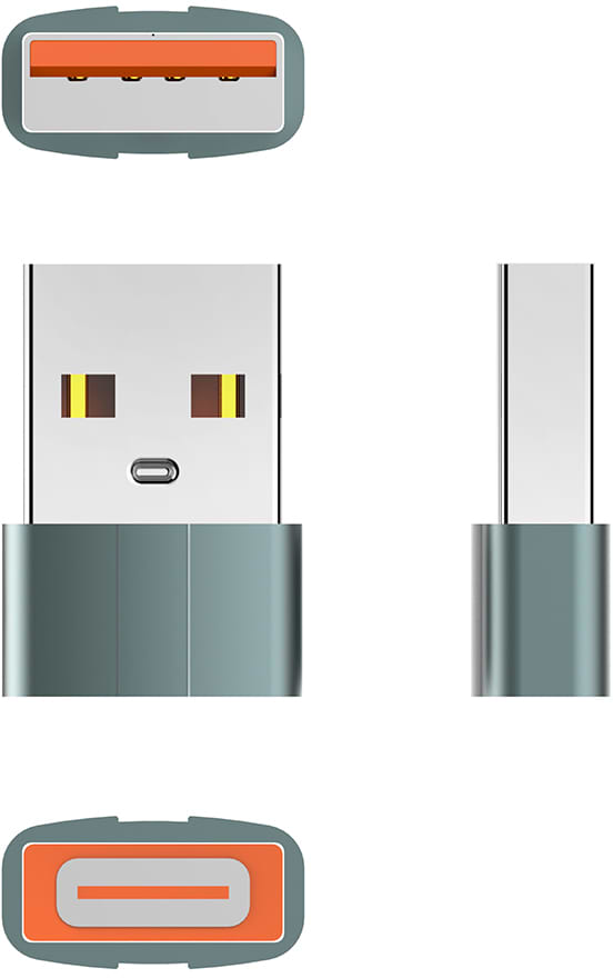 Фото - Перехідник Colorway Type-C to USB-A (CW-AD-CA)