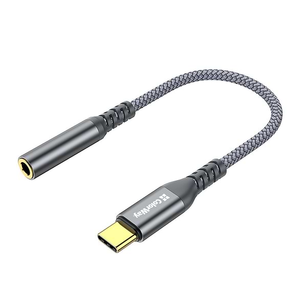 Фото - Переходник Colorway USB-C to 3.5 мм Female Audio 14 см (CW-AD-CJ)