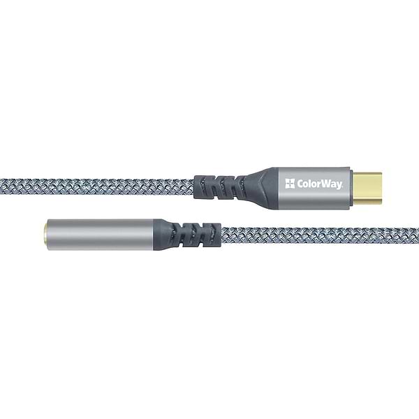 Фото - Переходник Colorway USB-C to 3.5 мм Female Audio 14 см (CW-AD-CJ)
