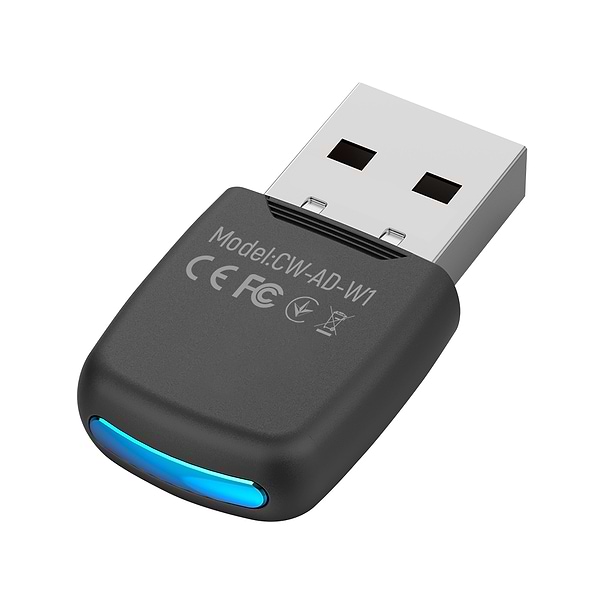 Фото - USB-адаптер мережі WiFi Colorway Wi-Fi 6 (CW-AD-W1)