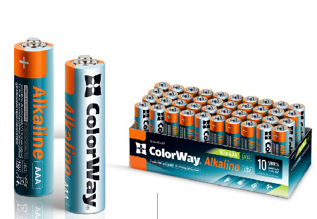 Батарейка тип AAA Colorway CW-BALR03-40CB