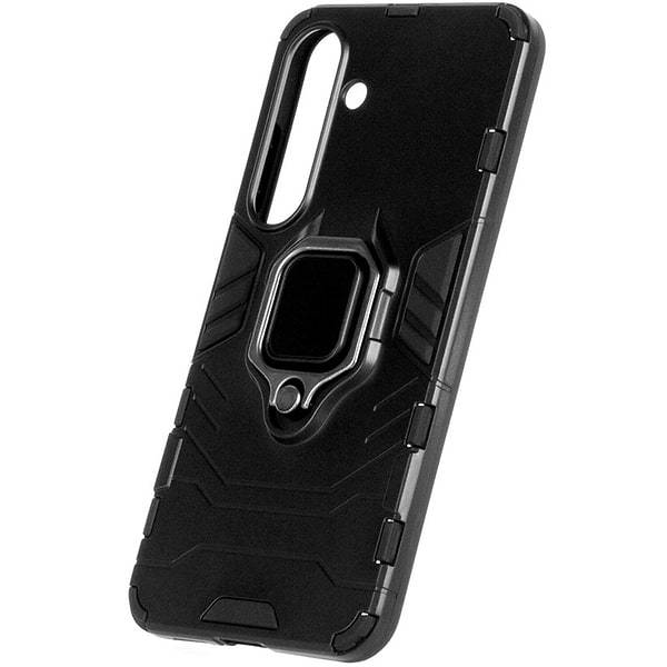 Фото - Чехол для смартфона Colorway AntiShock Magnet Ring Samsung Galaxy S25 Black (CW-CAMRSG931-BK)