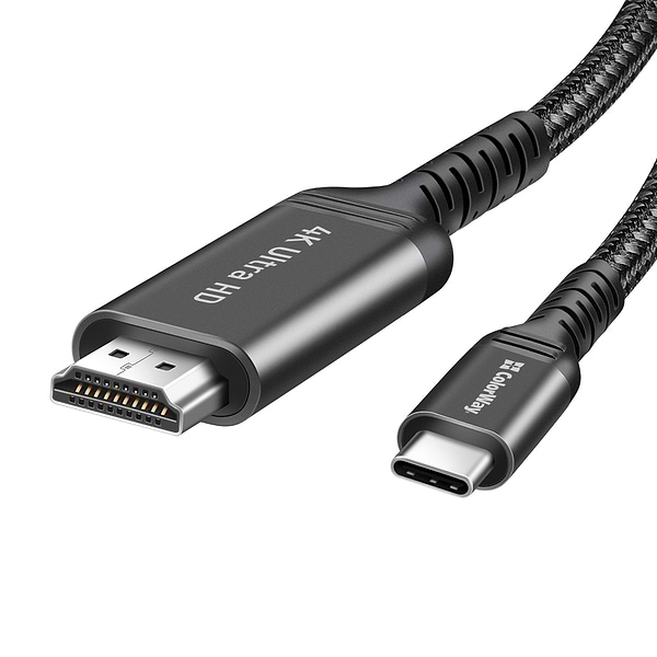 Фото - Кабель HDMI Colorway USB-C to HDMI 4K 60Hz 2m (CW-CBCHD077-BK)