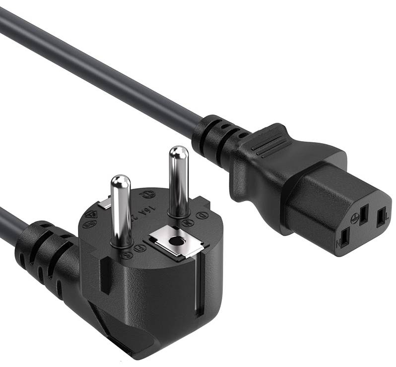 Фото - Кабель живлення Colorway CEE7/7-C13, 1.8m (CW-CBP082-BK) Фото - Кабель живлення Colorway CEE7/7-C13, 1.8m (CW-CBP082-BK)