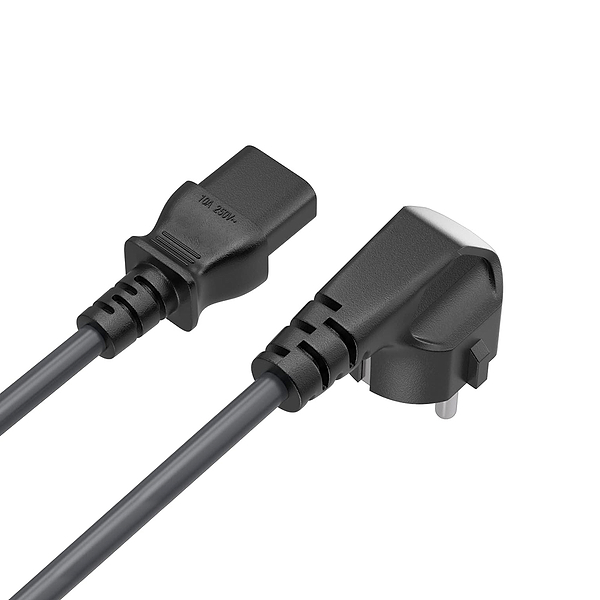 Фото - Кабель живлення Colorway CEE7/7-C13, 1.8m (CW-CBP082-BK)