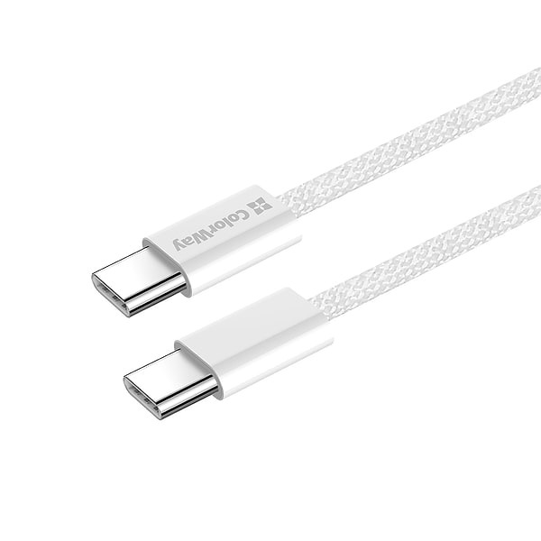 Фото - Кабель синхронізації даних Colorway Type-C - Type-C 3.0А 2м 
Gray (CW-CBPDCC068-GR)