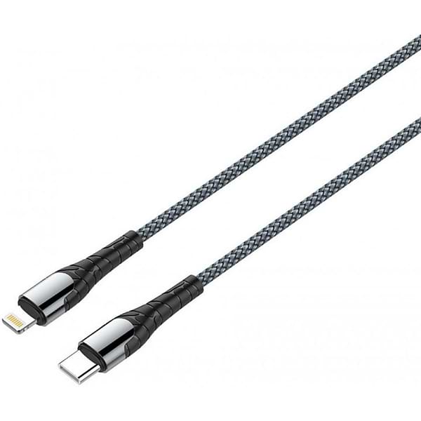 Фото - Кабель синхронизации данных Colorway USB Type-C to Lightning 2.0m (CW-CBPDCL036-GR)