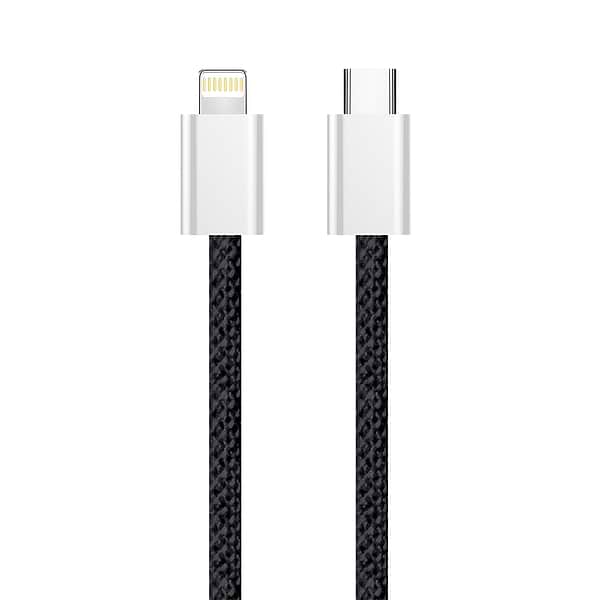 Фото - Кабель синхронізації даних Colorway Type-C - Apple Lightning 2м Black (CW-CBPDCL068-BK)