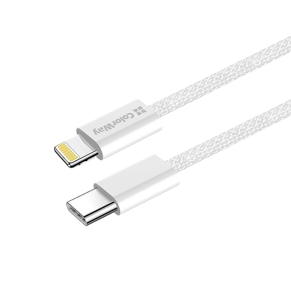 Фото - Кабель синхронизации данных Colorway Type-C - Apple Lightning 2м Gray (CW-CBPDCL068-GR)