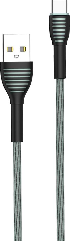 Кабель Colorway USB - Type-C 3А 1 m Grey (CW-CBUC041-GR)