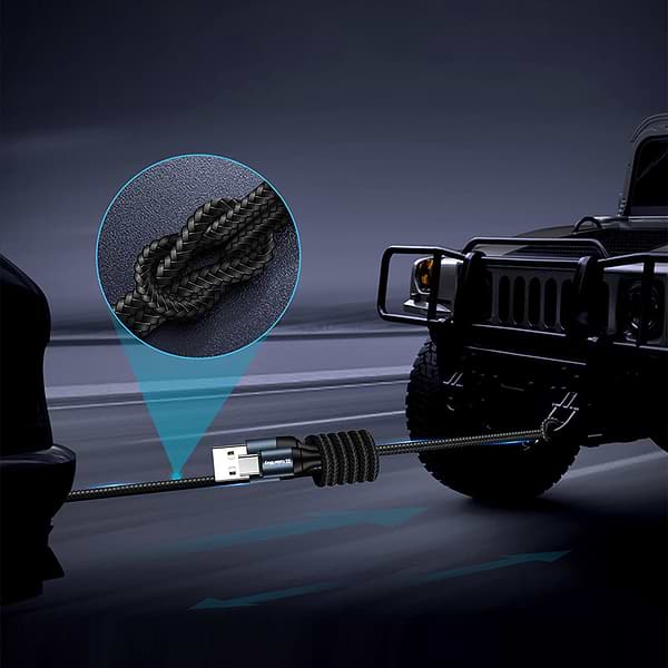 Фото - Кабель синхронизации данных Colorway USB - Type-C 2.4А 1 m (CW-CBUC045-BK)
