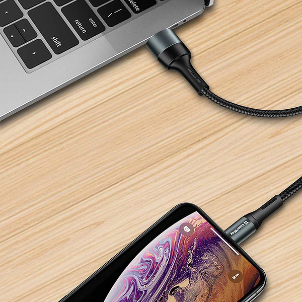 Фото - Кабель синхронизации данных Colorway USB - Type-C 2.4А 1 m (CW-CBUC045-BK)