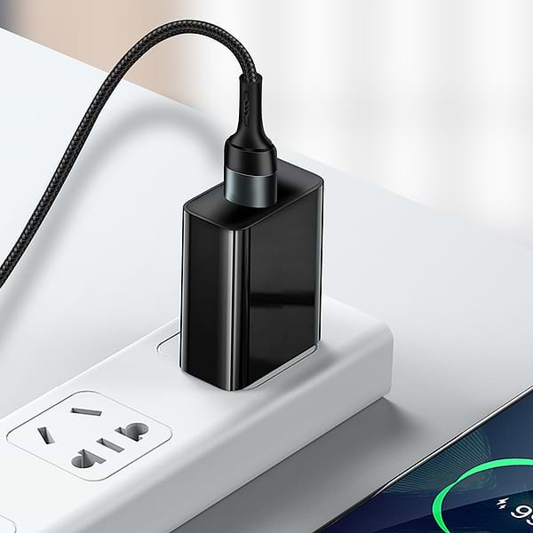 Фото - Кабель синхронизации данных Colorway USB - Type-C 2.4А 1 m (CW-CBUC045-BK)