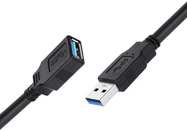 Фото - Кабель USB Type-A - USB Type-A Colorway USB 3.0 AM / AF 1.8m (CW-CBUF075-BK)