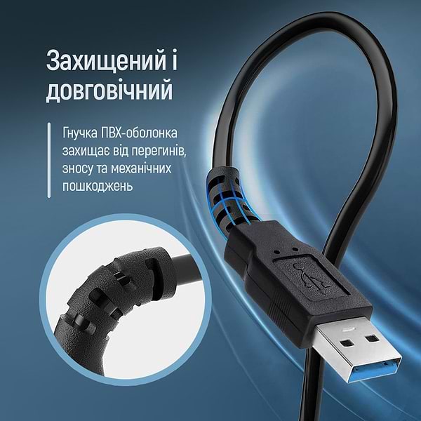 Фото - Кабель USB Type-A - USB Type-A Colorway USB 3.0 AM / AF 1.8m (CW-CBUF075-BK)