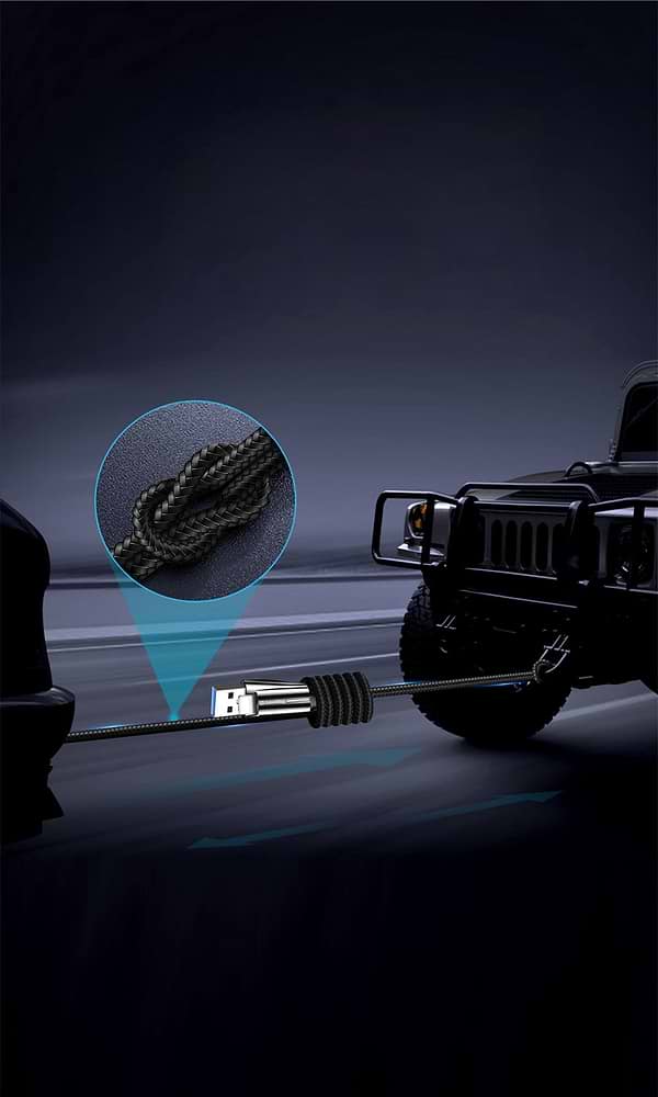 Фото - Кабель синхронизации данных Colorway USB - Apple Lightning Zinc Alloy + Led 2.4А 1 м Black (CW-CBUL035-BK)