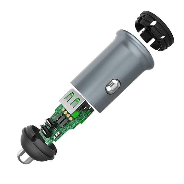 Фото - Автомобильное зарядное устройство Colorway 2xUSB Quick Charge 3.0 36W Gray (CW-CHA036Q-GR)