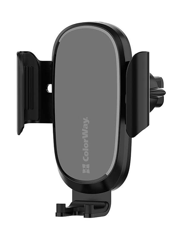 Фото - Автотримач з бездротовою зарядкою Colorway Air Vent Car Wireless Charger 15W Black (CW-CHAW038Q-BK)