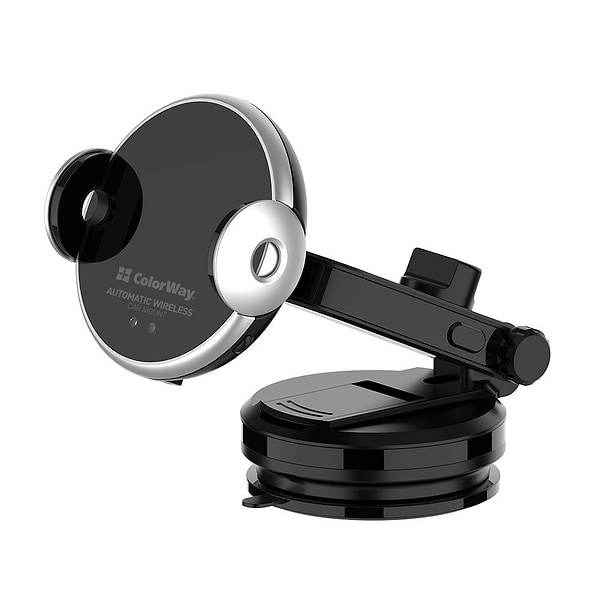 Фото - Автотримач з бездротовою зарядкою Colorway AutoSense Car Wireless Charger 15W (CW-CHAW039Q-BK)