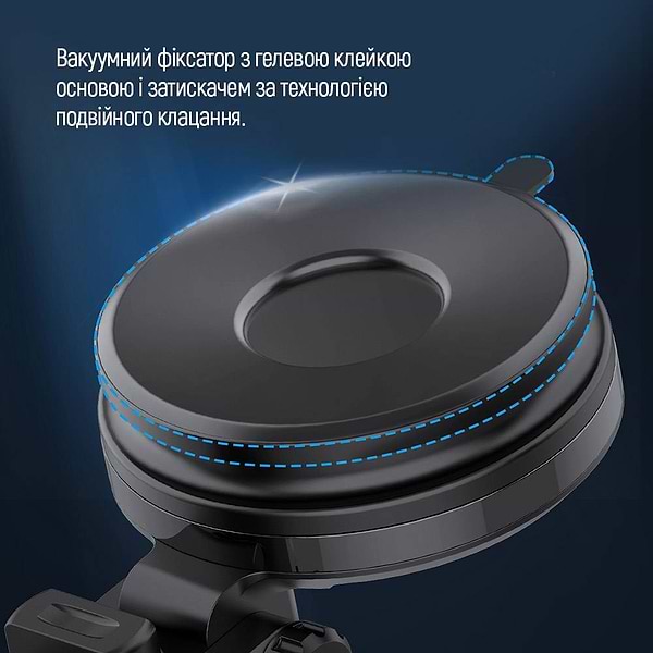 Фото - Автотримач з бездротовою зарядкою Colorway AutoSense Car Wireless Charger 15W (CW-CHAW039Q-BK)