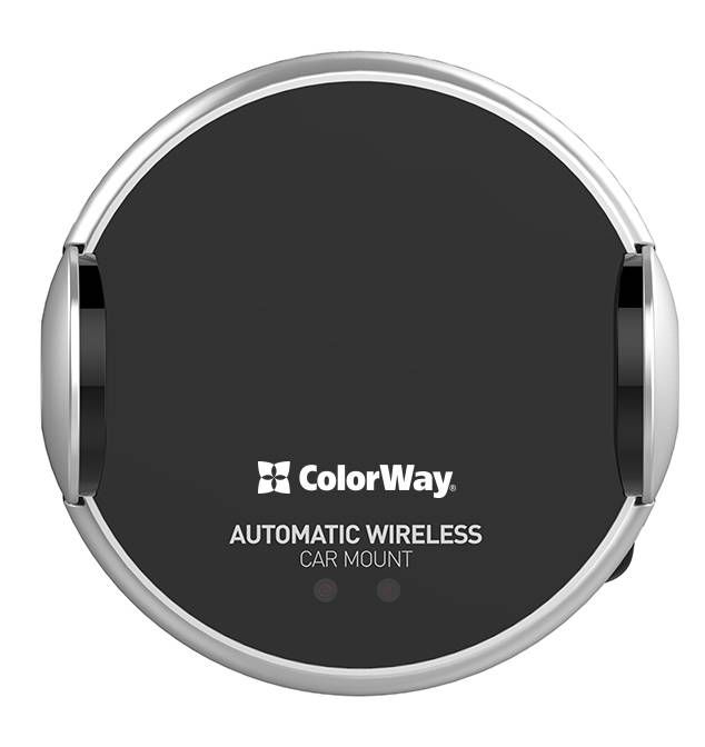 Фото - Автотримач з бездротовою зарядкою Colorway AutoSense Car Wireless Charger 15W (CW-CHAW039Q-BK)