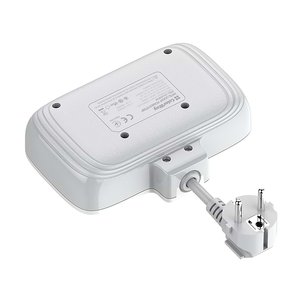 Фото - Мережевий фільтр Colorway 2 розетки,3 USB-A, 1xUSB-C (CW-CHE24PDW)
