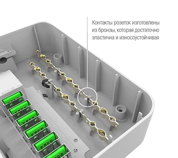 Фото - Сетевой фильтр Colorway CW-CHE36B 1.8m Black