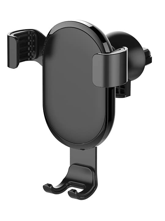 Автотримач Colorway Metallic Gravity Holder Black (CW-CHG01-BK) - Фото 1