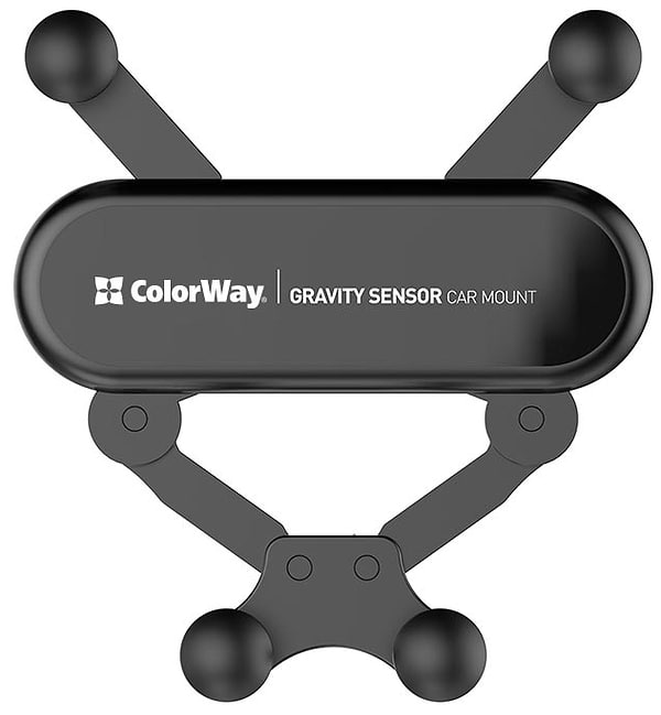 Фото - Автодержатель Colorway Gravity Sensor Holder Black (CW-CHG11-BK)
