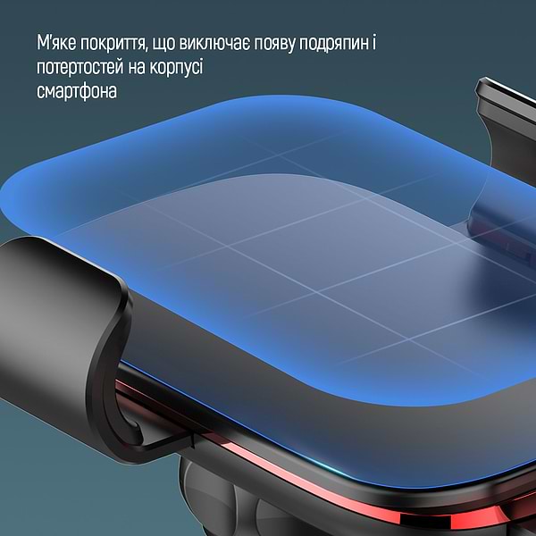 Фото - Автотримач Colorway Metallic Gravity Holder 3 Black (CW-CHG14-BK)