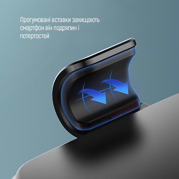 Фото - Автотримач Colorway Metallic Gravity Holder 3 Black (CW-CHG14-BK)