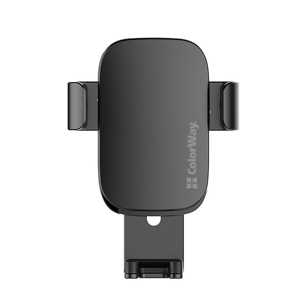 Фото - Автотримач Colorway Metallic Gravity Holder 3 Black (CW-CHG14-BK)
