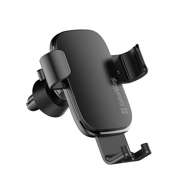 Фото - Автотримач Colorway Metallic Gravity Holder 3 Black (CW-CHG14-BK)