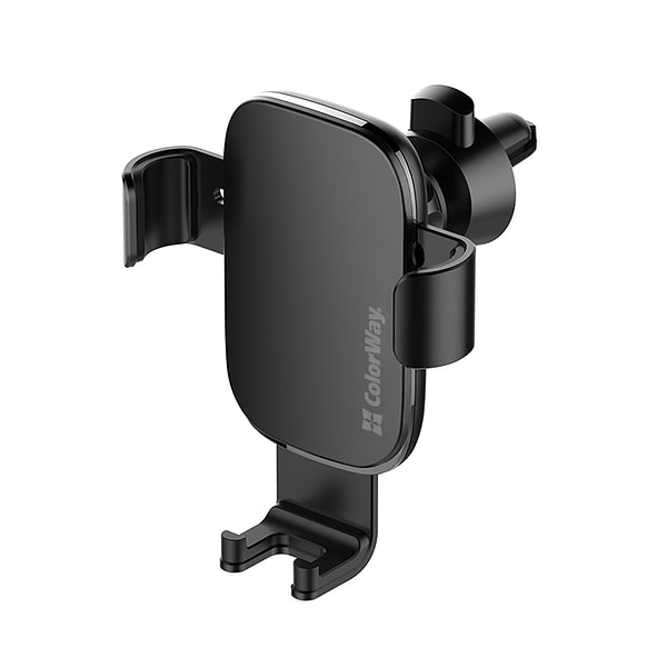 Фото - Автотримач Colorway Metallic Gravity Holder 3 Black (CW-CHG14-BK)