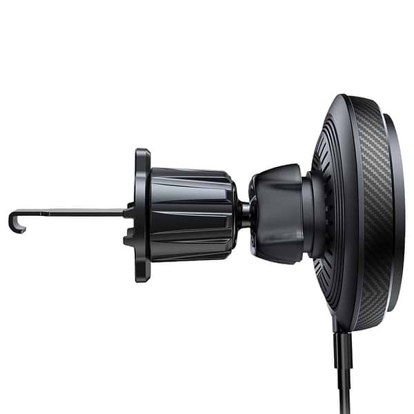Фото - Автотримач з бездротовою зарядкою Colorway MagSafe 360° Air Vent 15W Black (CW-CHMW041Q-BK)