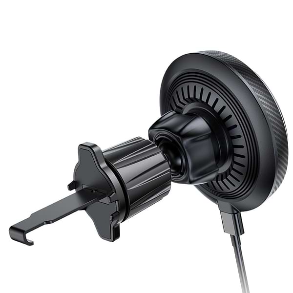 Фото - Автотримач з бездротовою зарядкою Colorway MagSafe 360° Air Vent 15W Black (CW-CHMW041Q-BK)