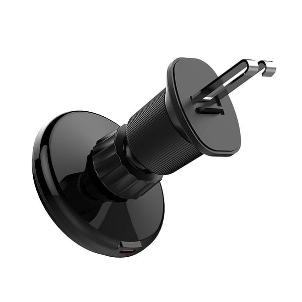 Фото - Уцінка - Автотримач з бездротовою зарядкою Colorway MagSafe 360° Air Vent 15W Black (CW-CHMW042Q-BK)
