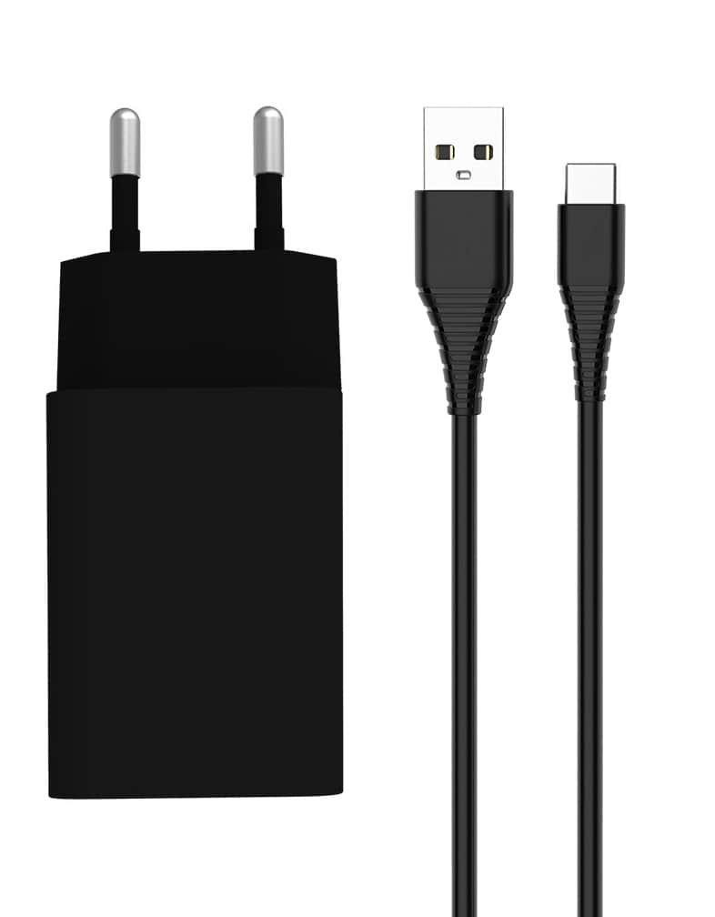 Купити Мережевий зарядний пристрій Colorway 1USB AUTO ID 2A 10W Black+ cable Type C (CW-CHS012CC-BK) - Фото 1 Мережевий зарядний пристрій Colorway 1USB AUTO ID 2A 10W Black+ cable Type C (CW-CHS012CC-BK) - Фото 1